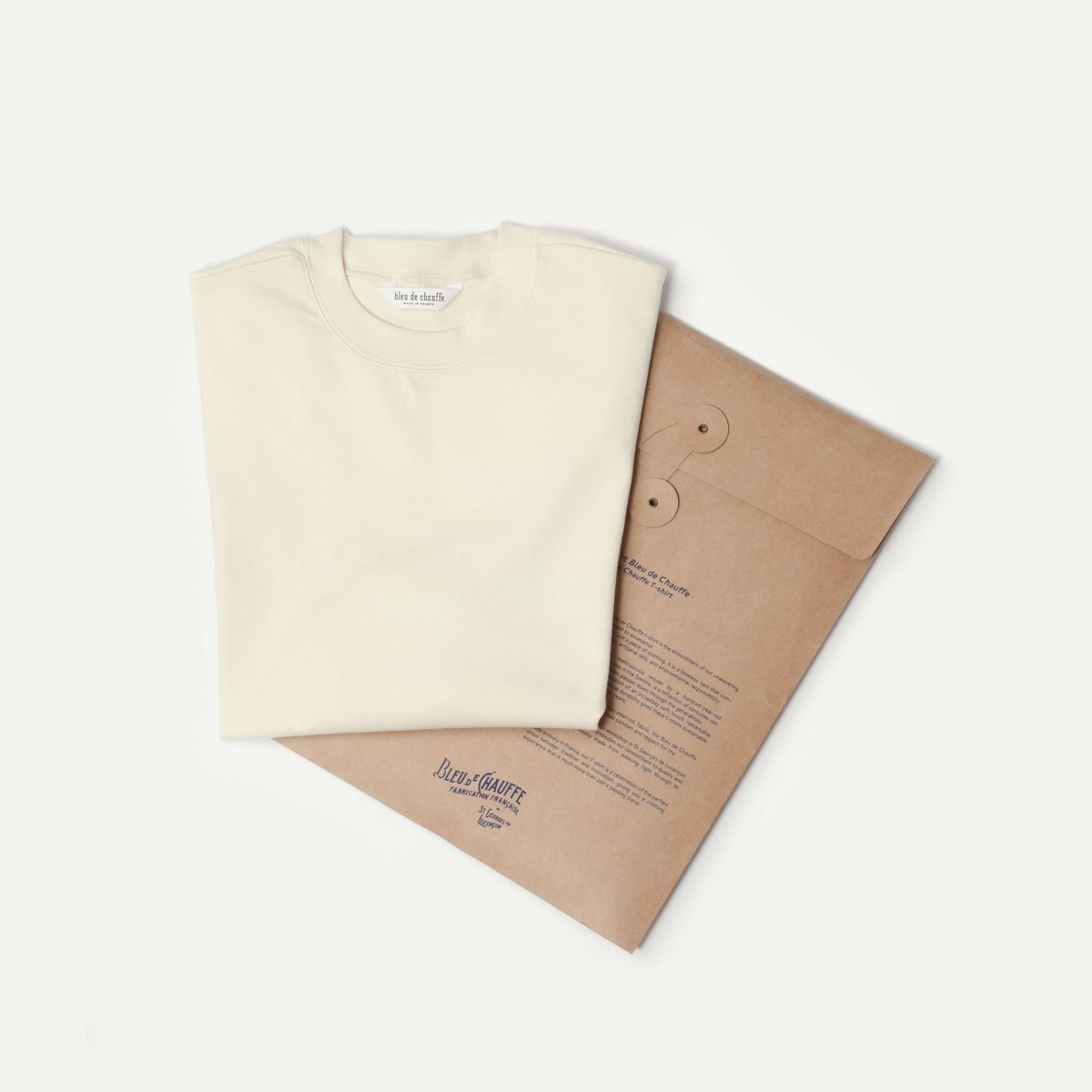 Bleu De Chauffe T-shirt Francais - Ecru - Bleu De Chauffe