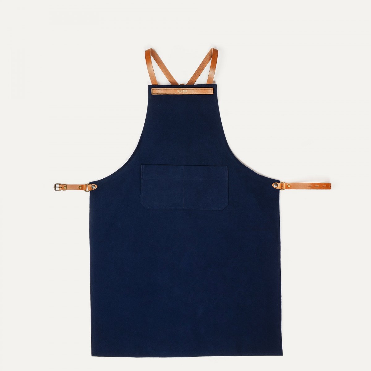 bleu de chauffe Tablier en toile et cuir - Made in France