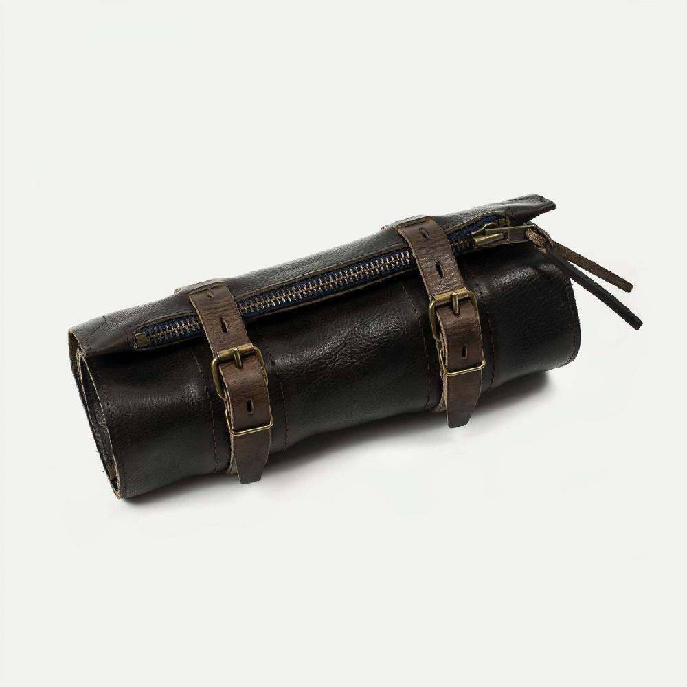 Bleu De Chauffe Tool Roll - Marron Brun - Trousse à Outils Cuir