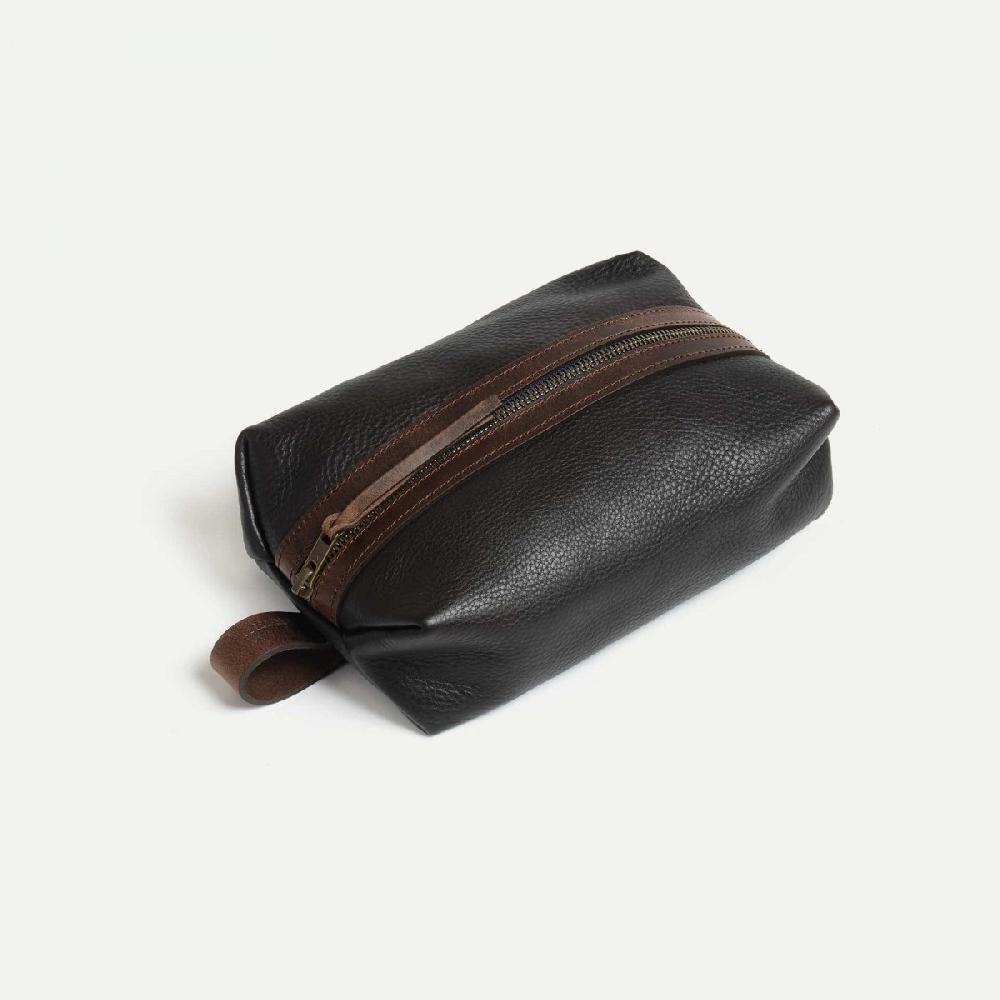 bleu de chauffe Trousse de toilette ZAZOU - Marron Brun