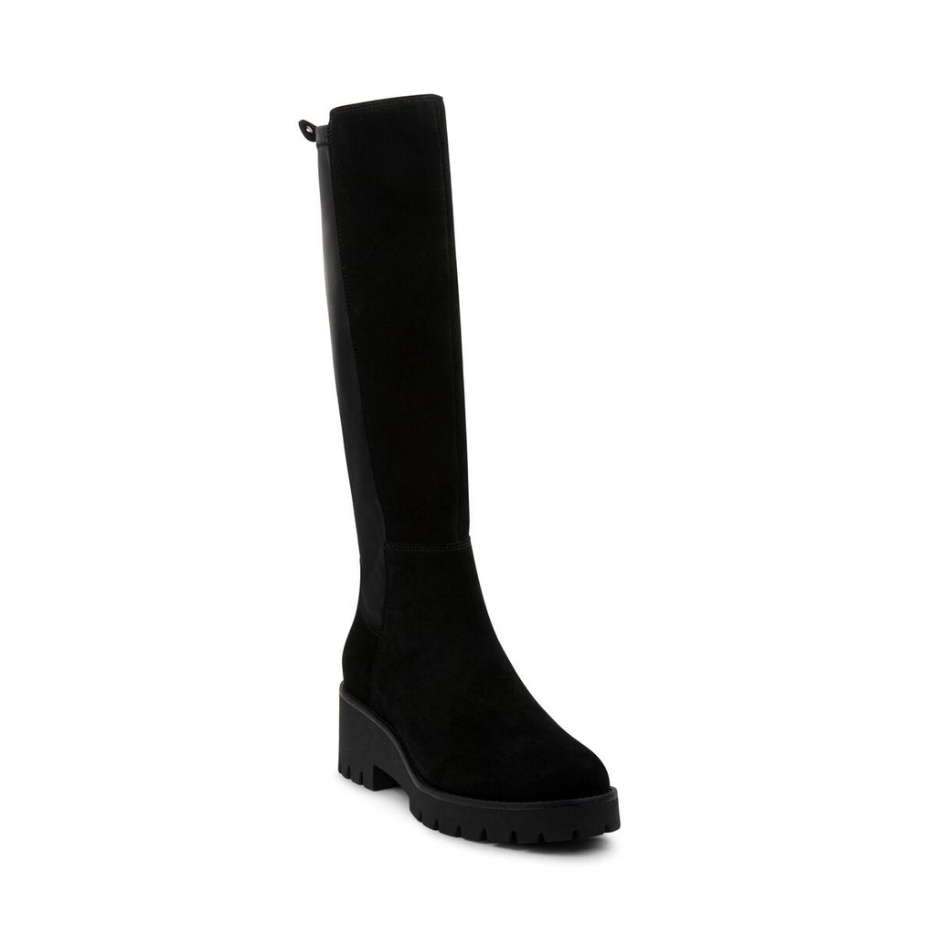 Blondo DARAS Black Suede Knee High Boots