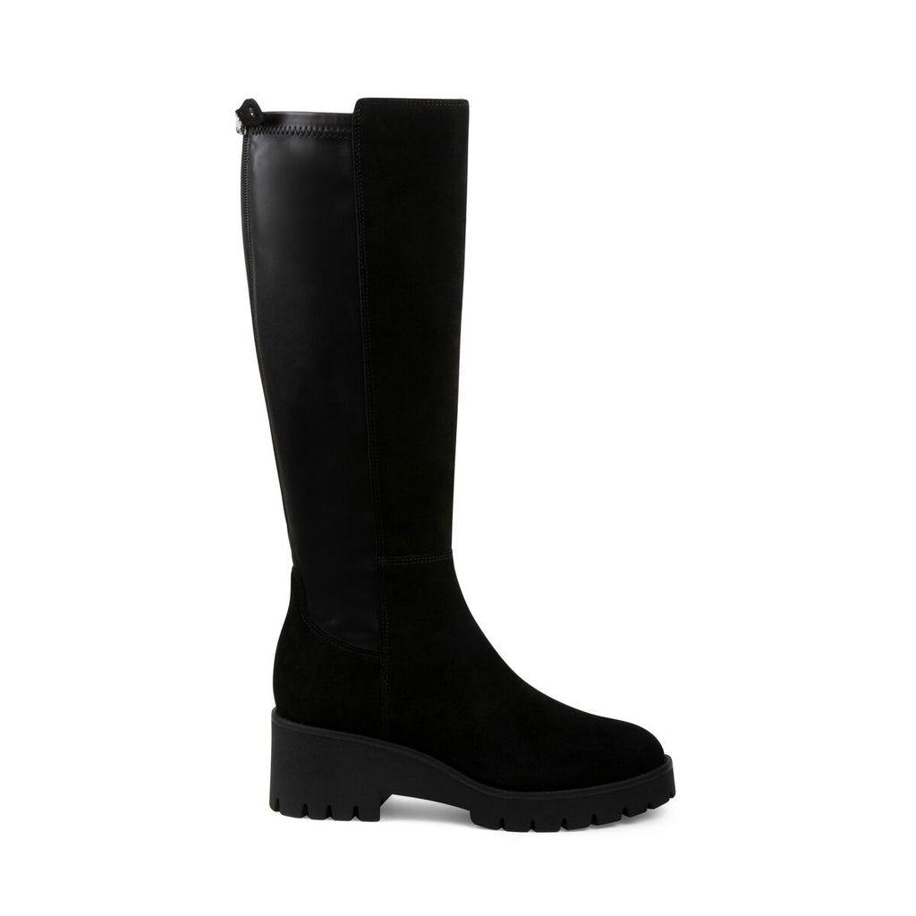 Blondo DARAS Black Suede Knee High Boots