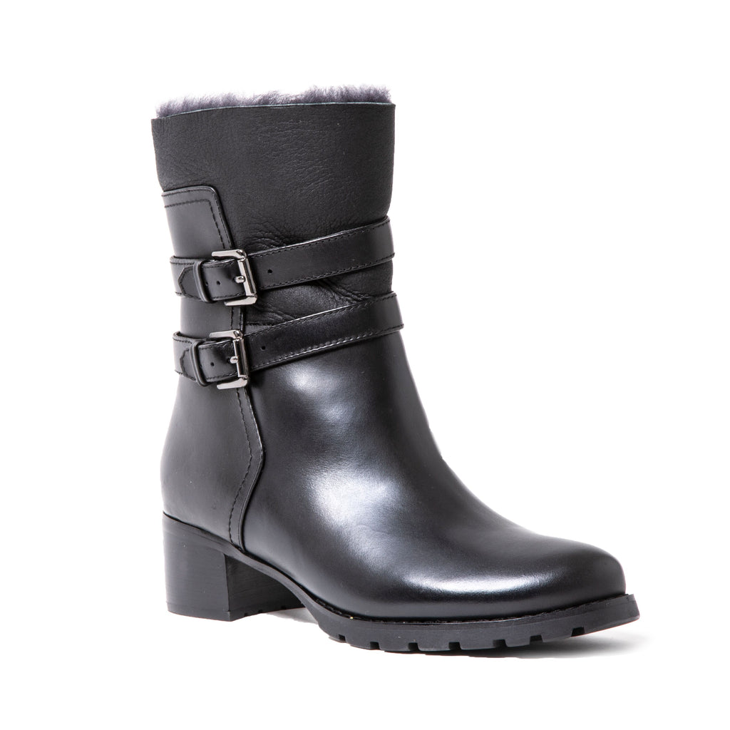 Blondo FABIANA Black Leather Boots