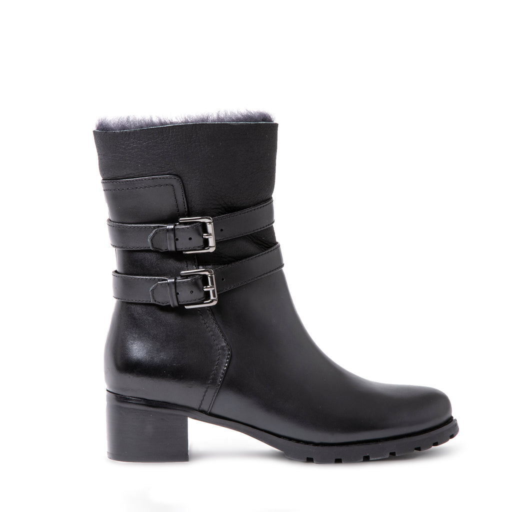 Blondo FABIANA Black Leather Boots