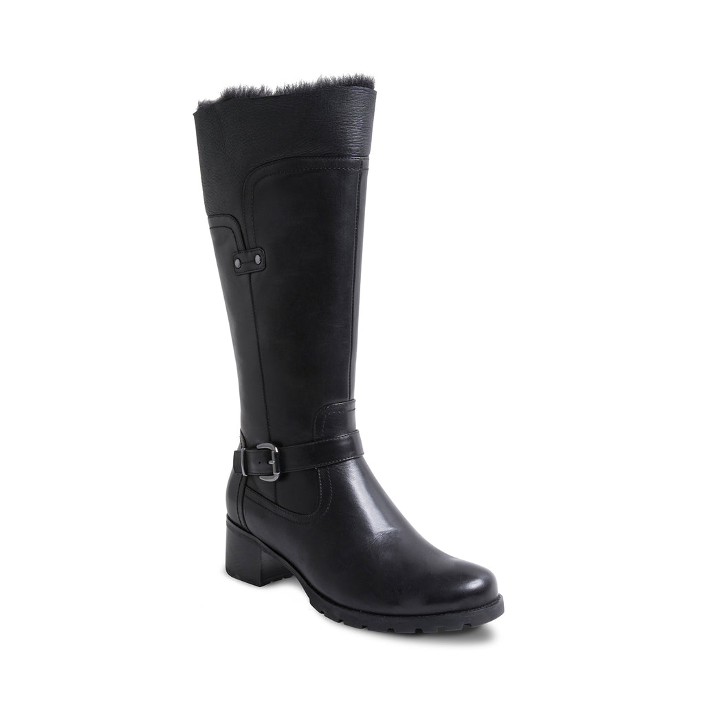 Blondo FLAVIA Black Leather Boots
