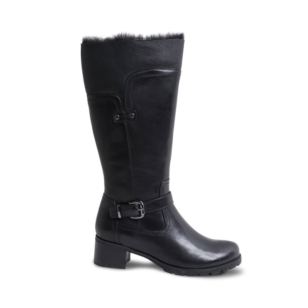 Blondo FLAVIA Black Leather Boots