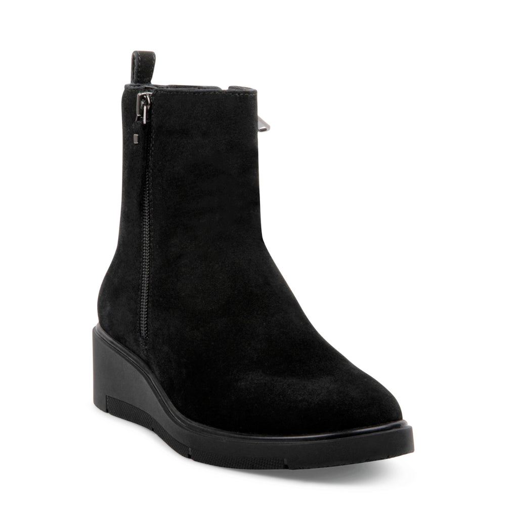 Blondo LIBERTYS Black Suede Ankle Boots