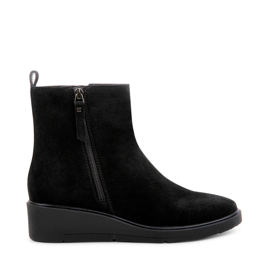 Blondo LIBERTYS Black Suede Ankle Boots