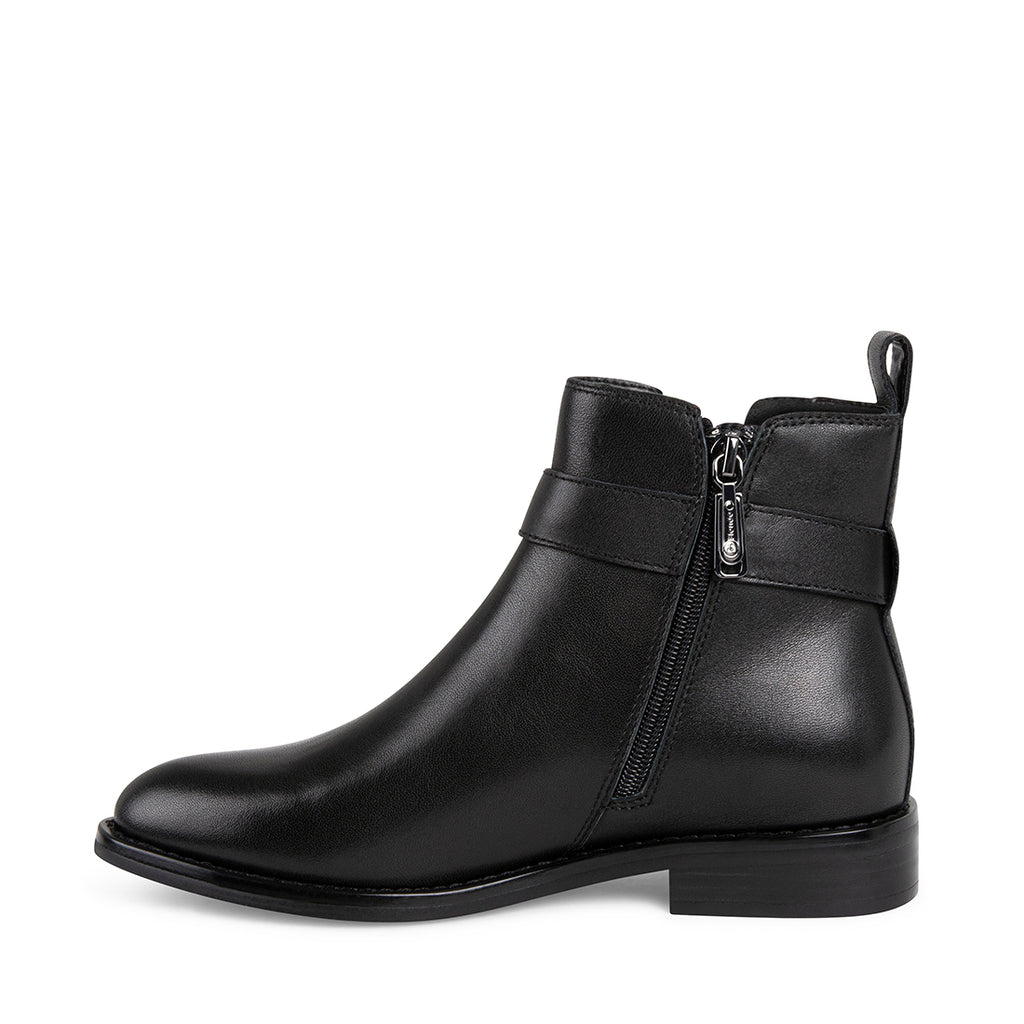 Blondo LIZZIE Black Leather Ankle Boots