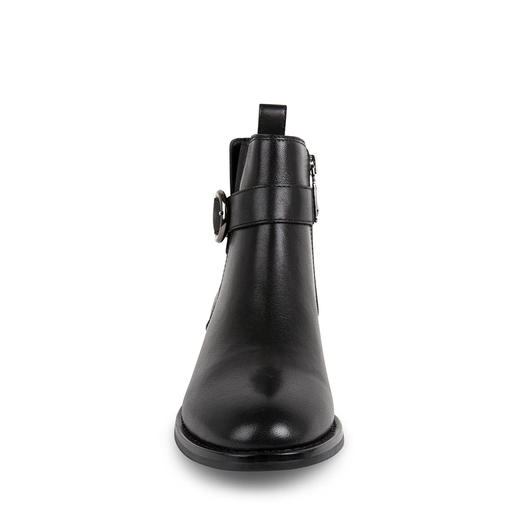Blondo LIZZIE Black Leather Ankle Boots