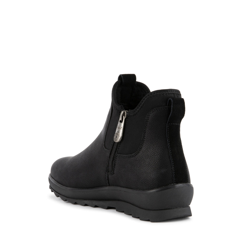 Blondo MAYA Black Nubuck Ankle Boots
