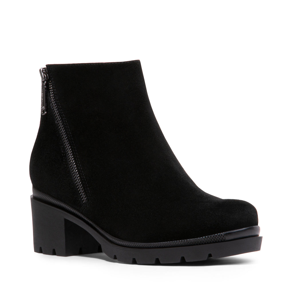 Blondo NUBIAS Black Suede Ankle Boots