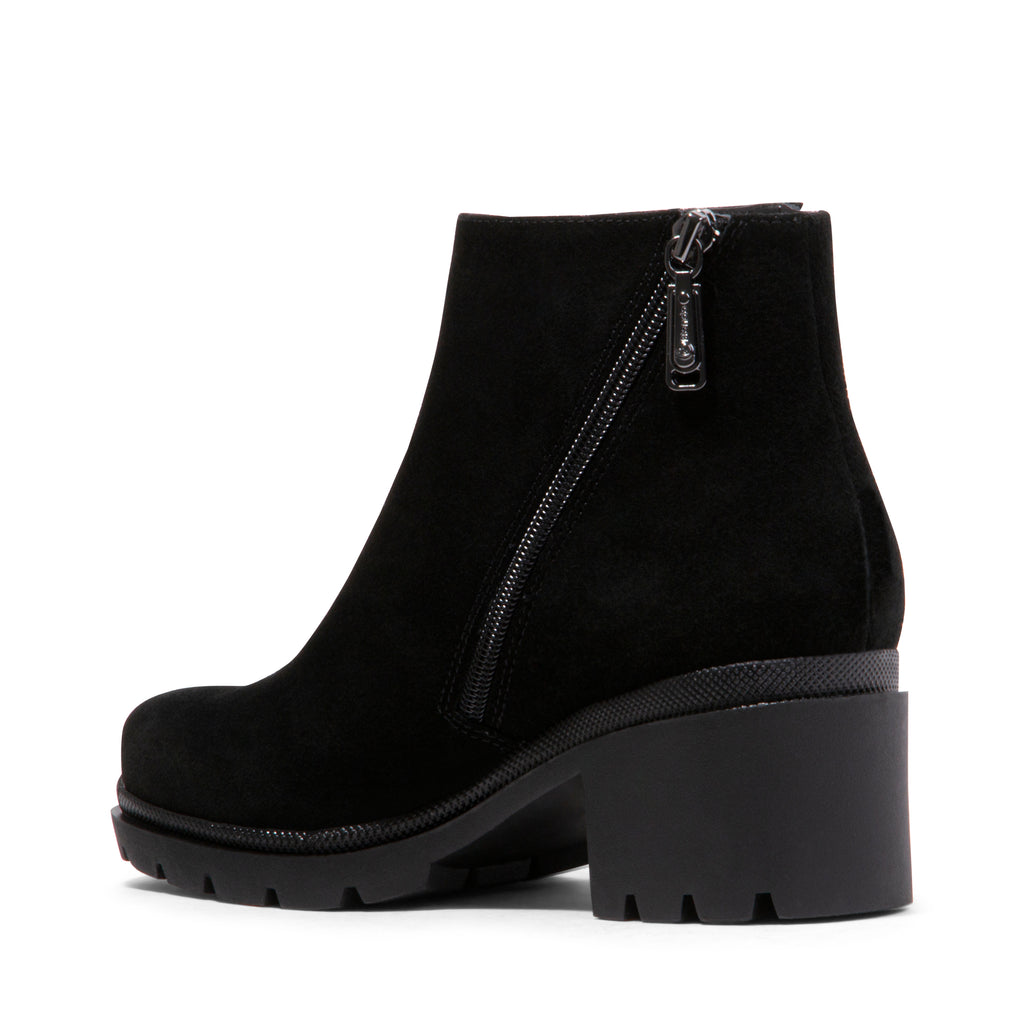 Blondo NUBIAS Black Suede Ankle Boots