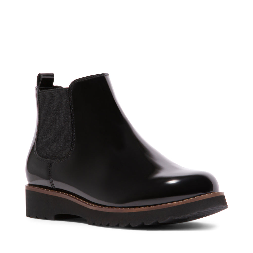 Blondo RIOP Black Patent Leather Chelsea Boot