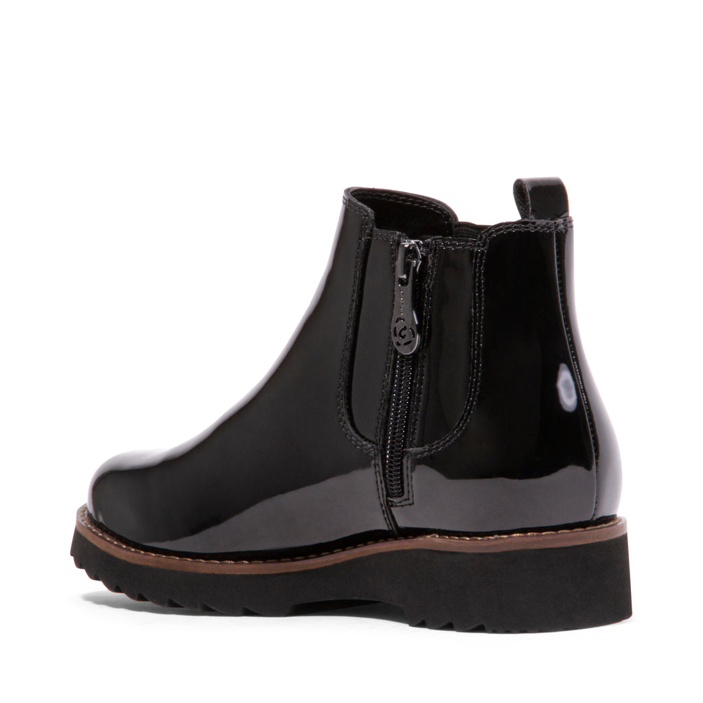 Blondo RIOP Black Patent Leather Chelsea Boot