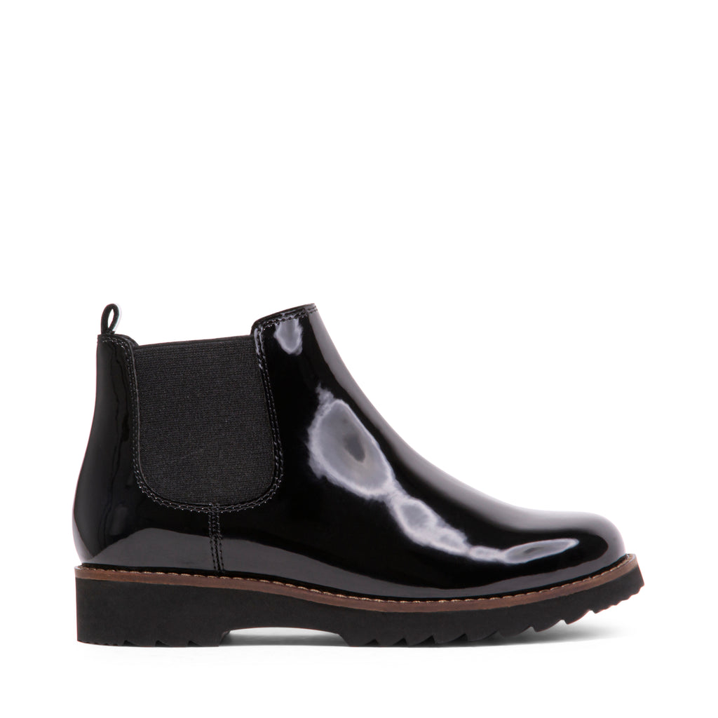Blondo RIOP Black Patent Leather Chelsea Boot