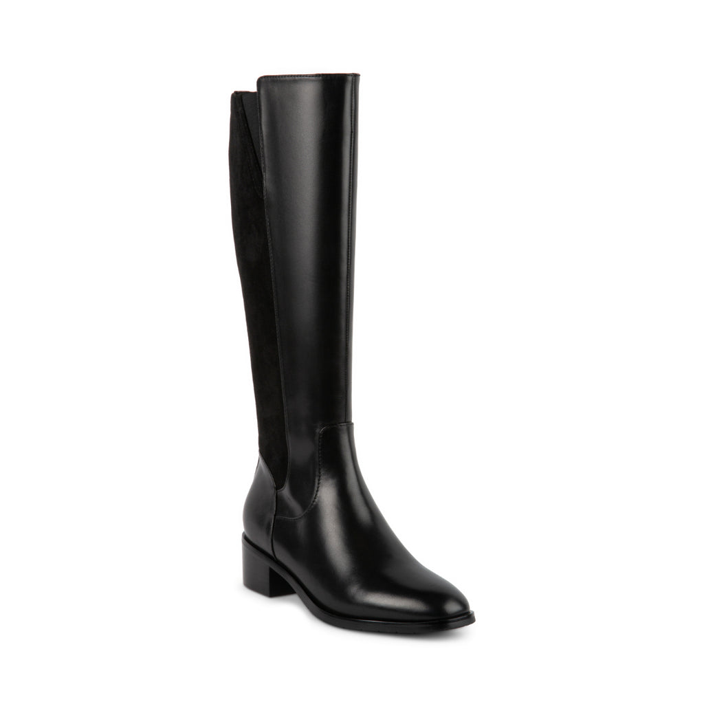 Blondo SERENA Black Zip Up Knee High Boots