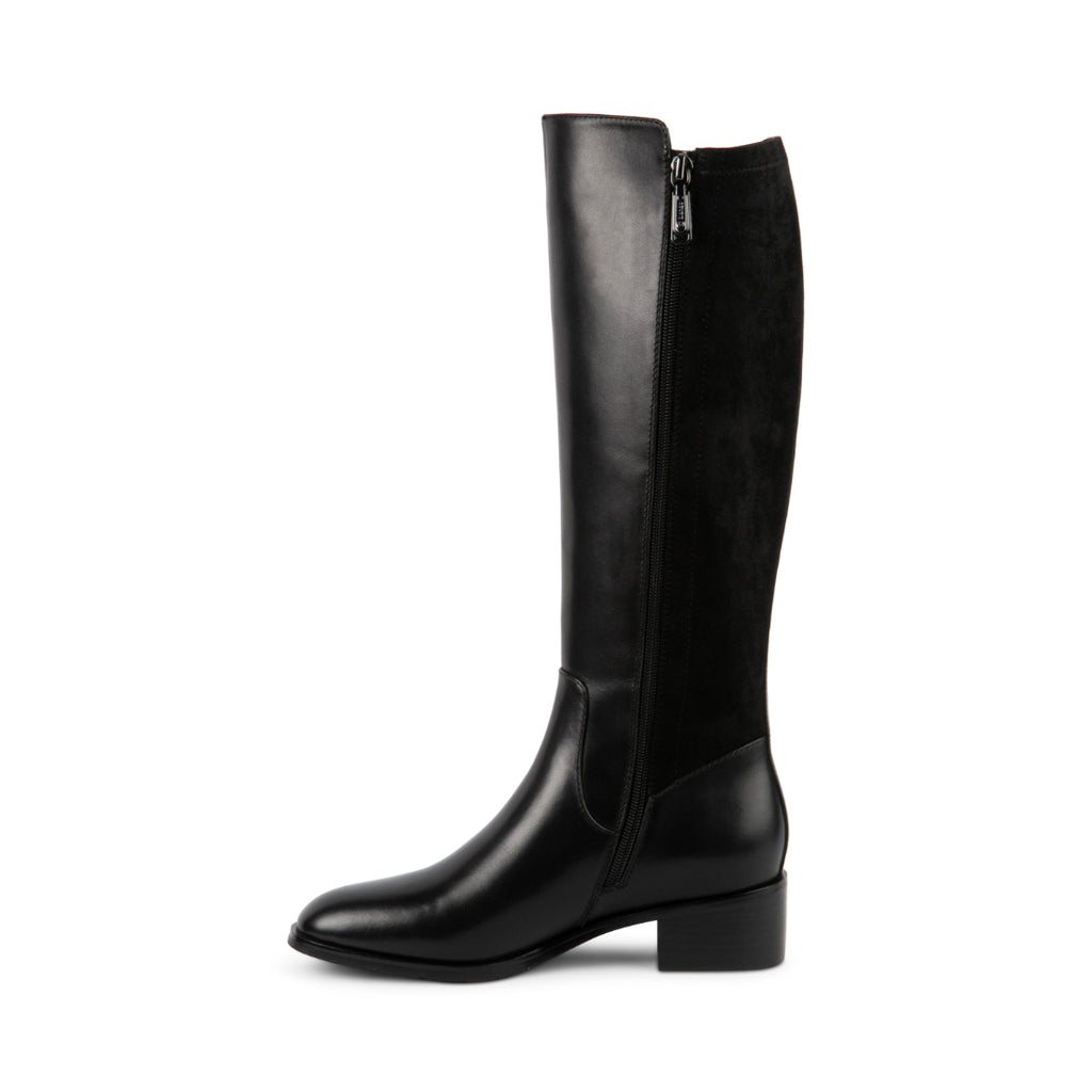Blondo SERENA Black Zip Up Knee High Boots