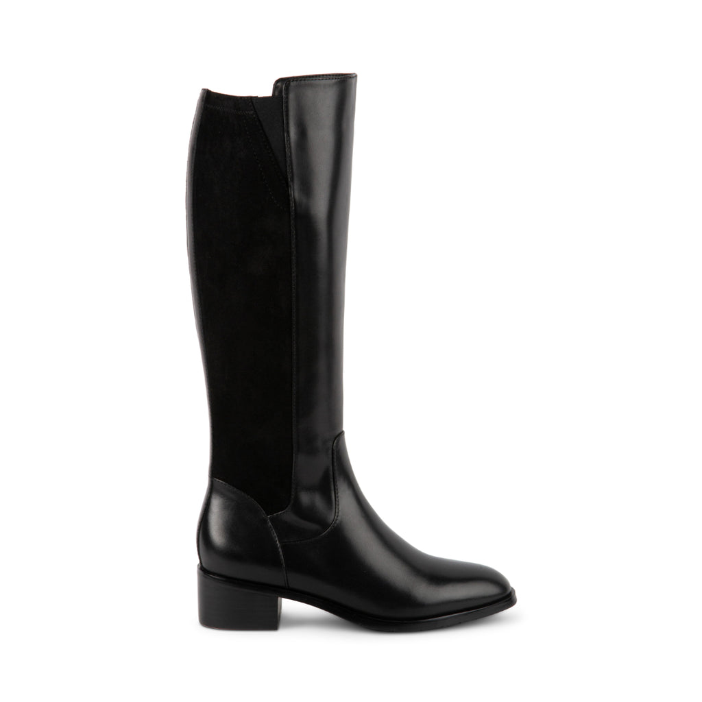 Blondo SERENA Black Zip Up Knee High Boots