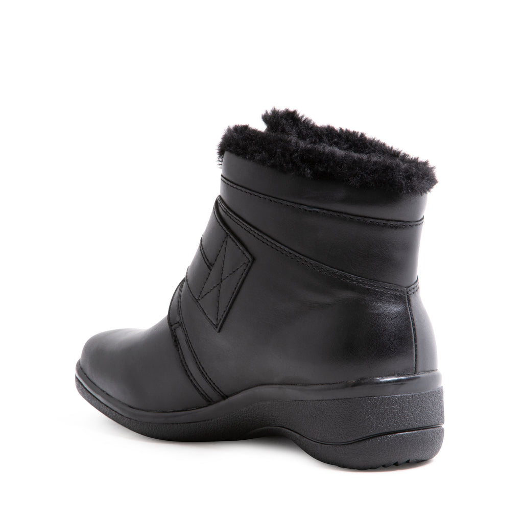 Blondo SHEA Black Leather Ankle Boots