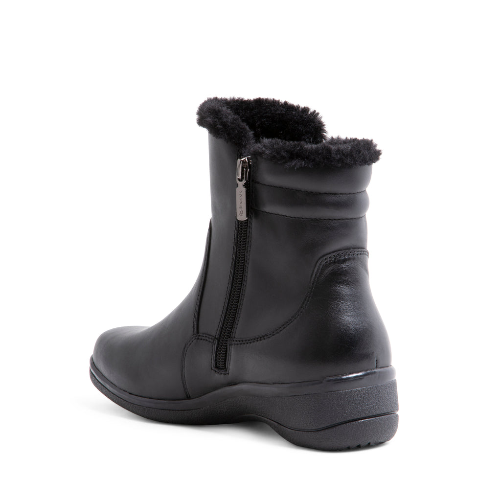 Blondo STEVIE Black Leather Ankle Boots