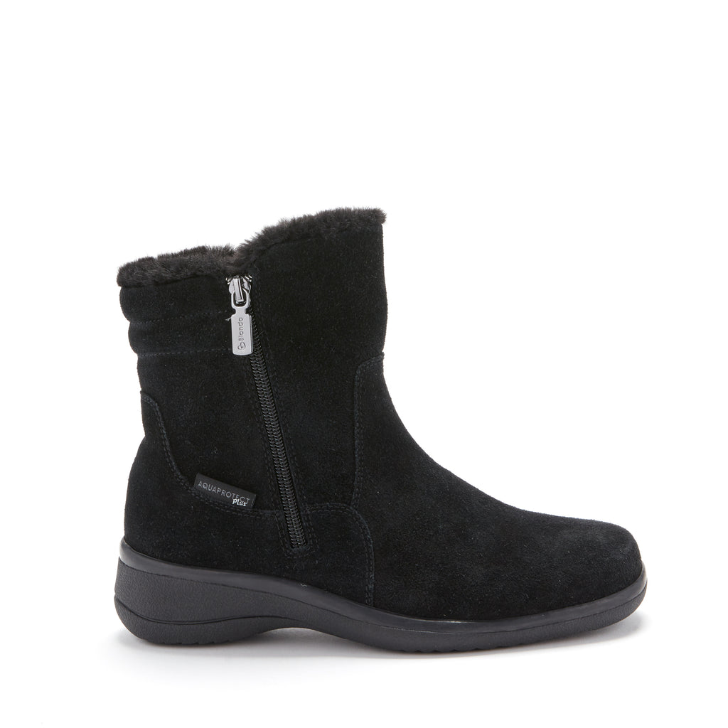Blondo STEVIES Black Suede Ankle Boots