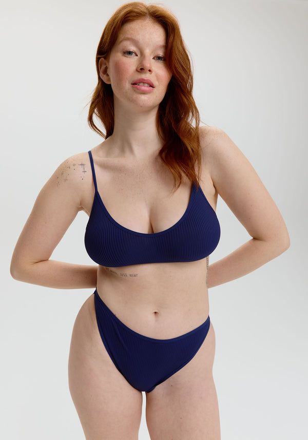 Blush Lingerie Bikini Échancré The Rib Pour Femmes Crépuscule