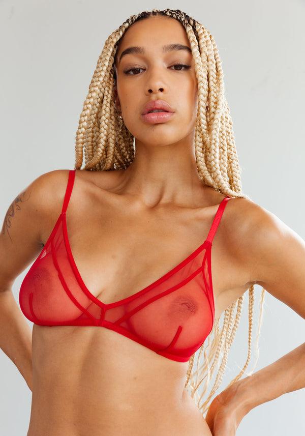 blush lingerie Bralette Celeste Pour Femmes Rouge