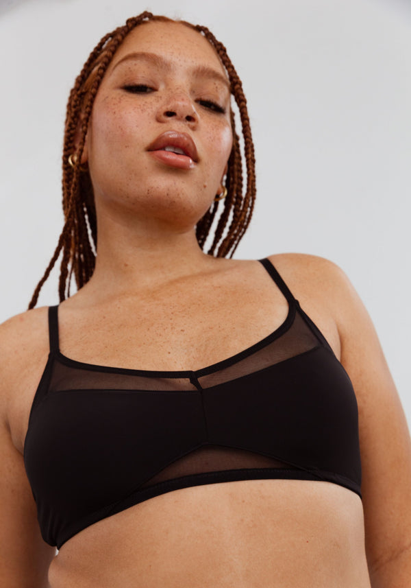 blush lingerie Bralette Flow Pour Femmes Noir