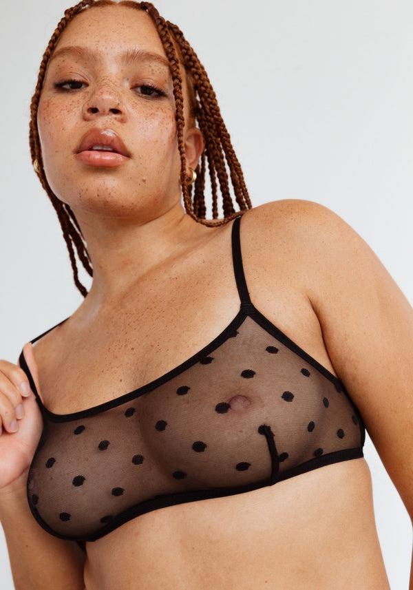 blush lingerie Bralette Obsidian Pour Femmes Noir