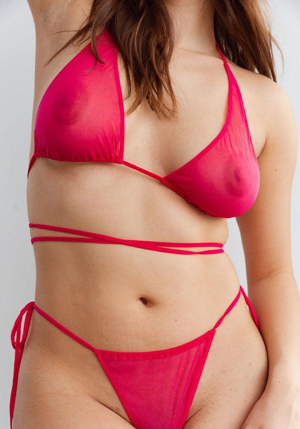 blush lingerie Bralette Posy Pour Femmes Framboise blush lingerie Bralette Posy Pour Femmes Framboise