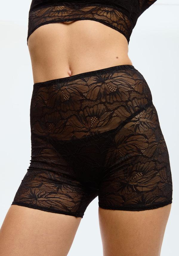 blush lingerie Short Euphoria Pour Femmes Noir