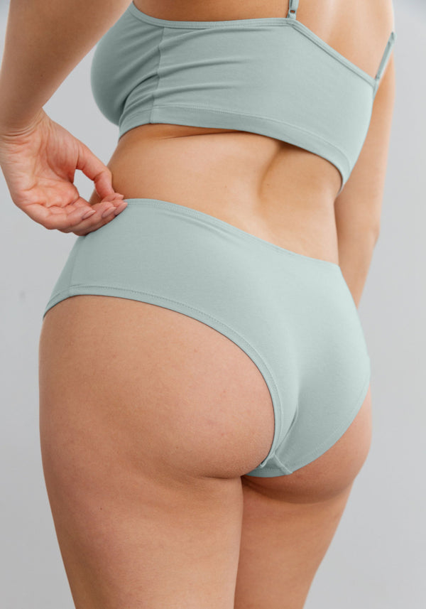 blush lingerie Shorty The Cotton Pour Femmes Saule