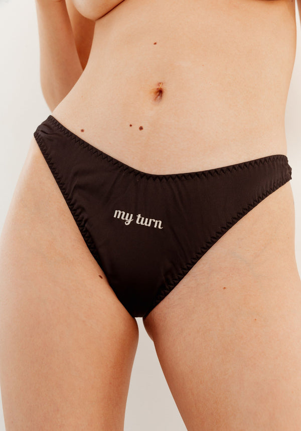 blush lingerie Tanga Play Pour Femmes Onyx