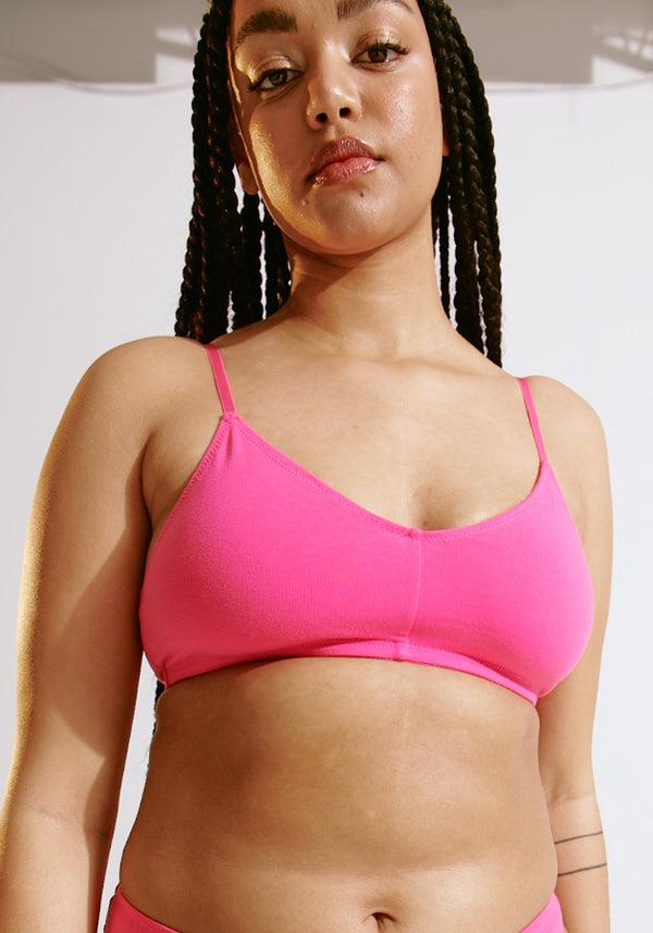 blush lingerie Bralette The Cotton Pour Femmes Goyave
