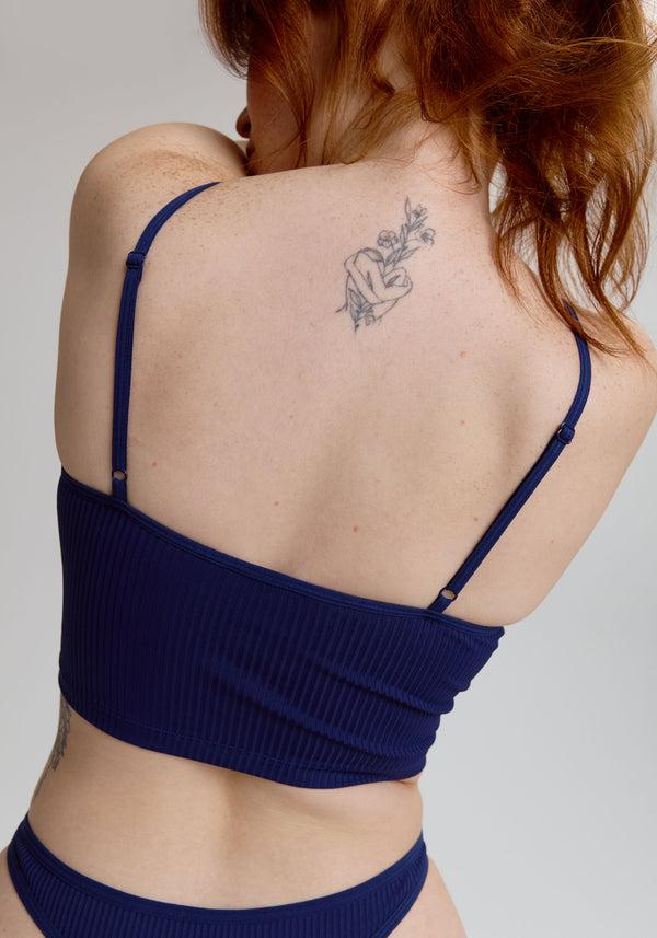 Blush Lingerie Cami Courte The Rib Pour Femmes Crépuscule