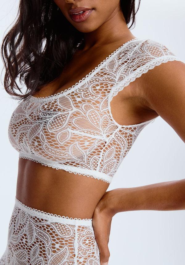 Blush Lingerie Haut Court Marilou X Blush Pour Femmes Crème