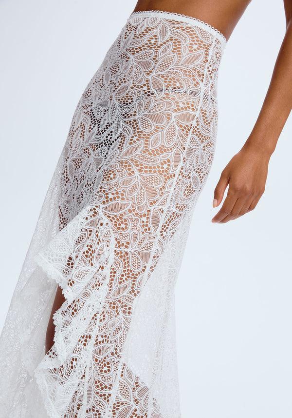 Blush Lingerie Jupe Longue Marilou X Blush Pour Femmes Crème