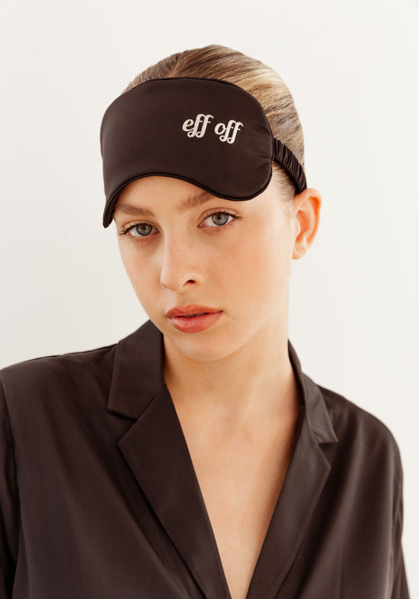 blush lingerie Masque De Sommeil Play Pour Femmes Onyx