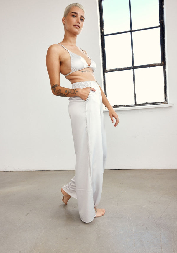 blush lingerie Pantalon En Satin After Hours Pour Femmes Givré