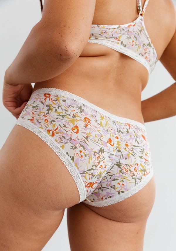 blush lingerie Shorty À Bordure De Dentelle The Micro Pour Femmes Botanic