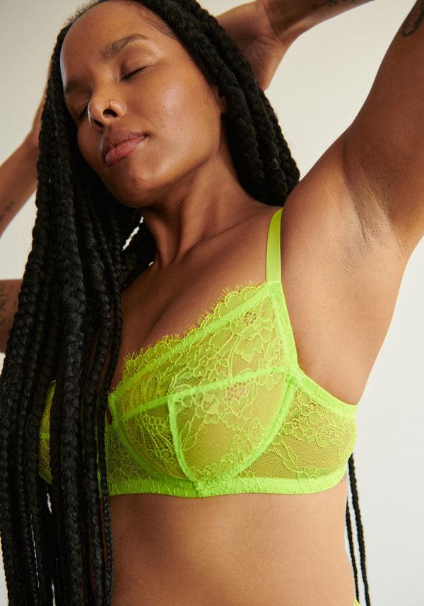 blush lingerie Soutien-Gorge Balconnet Non-Doublé Iris Pour Femmes Lime