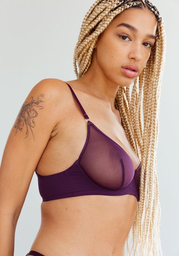 blush lingerie Soutien-Gorge Non-Doublé Delirium Pour Femmes Figue blush lingerie Soutien-Gorge Non-Doublé Delirium Pour Femmes Figue