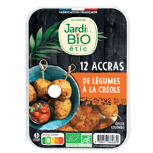 boho cosmetics Accras de légumes à la Créole - Jardin BiO étic