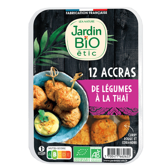 boho cosmetics Accras de légumes à la Thai - Jardin BiO étic