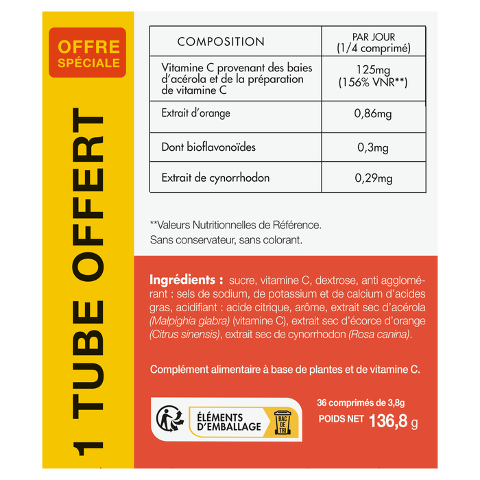 Boho Cosmetics Acérola Plus 500 24 Cps + 12 Cps Offerts