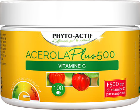 boho cosmetics Acérola PLUS 500 Familiale 100 comprimés