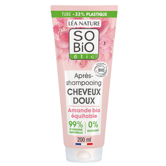 boho cosmetics Après-shampoing cheveux doux Amande Bio- SO'BiO étic