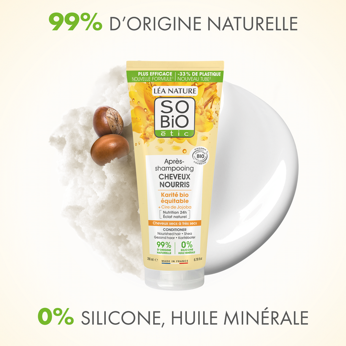 Boho Cosmetics Après-Shampoing Karité Et Argan Bio - SO'BiO étic