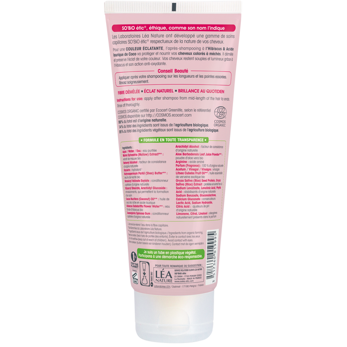 Boho Cosmetics Après-shampooing Cheveux Colorés Ou Mêchés - SO'BiO étic